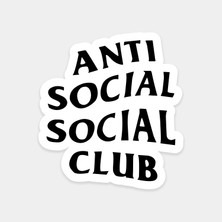 Antisosyal Kulüp Sticker
