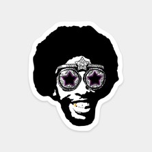 Funky Portre Sticker