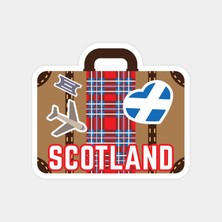 I Love Scotland Sticker