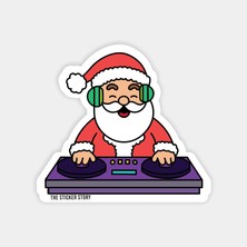 Dj Noel Baba Yılbaşı Sticker