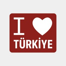 I Love Türkiye Sticker