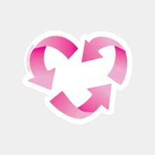 Kalpten Geri Dönüşüm Sticker