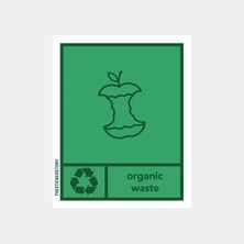 Organik Atık Sticker