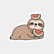 Tembel Karpuz Sever Sticker