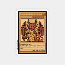 Dragon Kartı Sticker