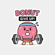 Donut Pes Etme Sticker