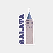 Galata Kulesi Sticker