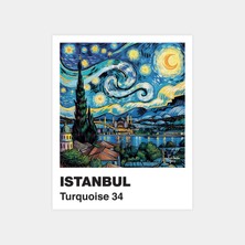 Istanbul Turquoise Sticker