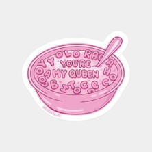 Sabah Kraliçesi Sticker