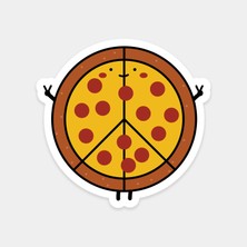 Barış ve Pizza Sticker