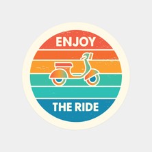 Enjoy The Ride Sticker