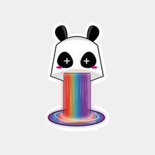 Kusmuk Panda Sticker