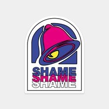 Utanç Zili Çalışıyor Sticker