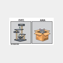 Evet Ama 0986 Sticker
