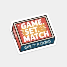 Game, Set, Match Sticker