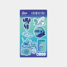 Cosmic Tide Sticker Serisi