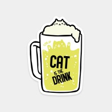 Kedi Birası Sticker