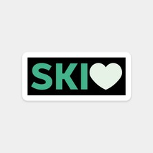 Kayak Aşkı Sticker