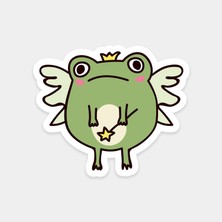 Kurbağa Prens Sticker