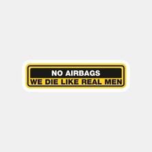 Airbag Yok Sticker