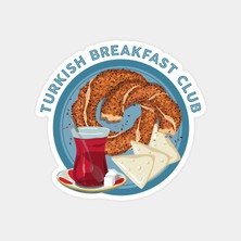 Turkish Breakfast Club Sticker