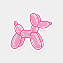 Balon Köpek Sticker