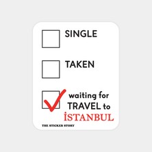 Travel To Istanbul Sticker