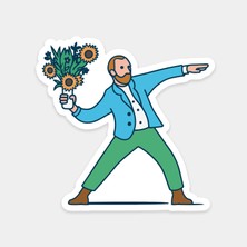Çiçek Savaşçısı Sticker