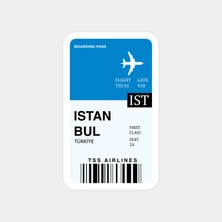 Istanbul Ticket Sticker