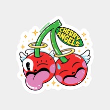 Melek Vişneler Sticker