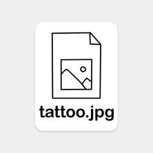 Tattoo.jpg Sticker