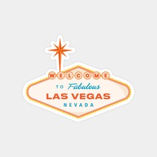 Muhteşem Las Vegas Sticker