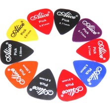 Alice 10'lu Paket Gitar Pena, Ergonomik Tasarım ve Renk Çeşitliliği ile Müzik Keyfini Artırır