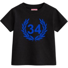 Rabona Fashion Sarıyer 34 Kıyı Arması Çocuk Tişörtü