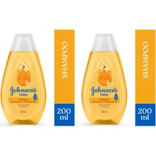 Johnson's Baby Şampuan 200 ml - 2 Adet