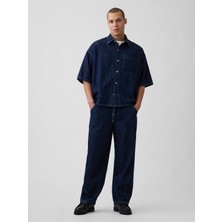 Gap Erkek Koyu Mavi Extra Baggy Easy Jean Pantolon