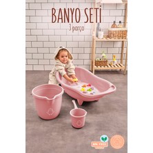 Empressco Nandy Kids 3’lü Bebek Banyo Seti – Yıkama Küveti, Su Kovası ve Maşrapa - Fiyatı, Yorumları
