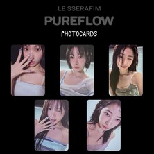 Kpop Dünyası Le Sserafım '' Pureflow '' Photocards Set Vol 2