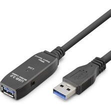 Skygo USB 3.0 Active Repeater Uzatma Kablosu 5 M Siyah HDX7561