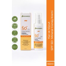 Ecowera Hydra Protect Spf 50+ Yüz ve Vücut Güneş Kremi 150 ml