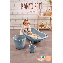 Empressco Nandy Kids 3’lü Bebek Banyo Seti – Yıkama Küveti, Su Kovası ve Maşrapa - Fiyatı, Yorumları