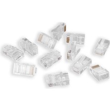 Uravas Store S-Link SL-COB20P Cat6 Ezrj-45 Yeni̇ Nesi̇l Utp Konnektör 100 Lü Kutu