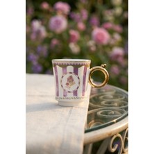 Acar Lavinya Porselen Kupa Mor - 300 ml