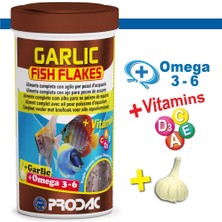 Prodac Garlic Fish Flakes 100GR Açık