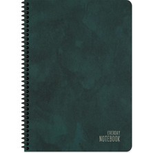 Keskin Color Keskin A4 Çizgili Karton Kapak Spiralli Alfa Defter - Lacivert