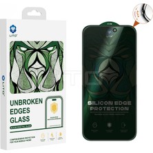 Lito D+ Ultra Silikon Kenar Privacy iPhone 16 Ekran Koruyucu