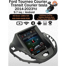 Conio Ford Tourneo Courier / Transit Courier 2014-2023 Uyumlu 9.7 Inç Tesla Ekran Android Multimedya 4gb Ram 64GB Carplay Android Auto