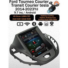 Conio Ford Tourneo Courier / Transit Courier 2014-2023 Uyumlu 9.7 Inç Tesla Ekran Android Multimedya Navigasyon 4gb Ram 32GB Carplay Android Auto