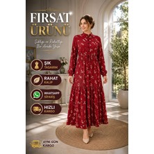 Yetki Tekstil Yazlık Elbise
