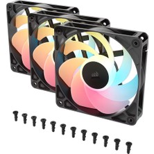 Corsair Corsaır RS120-R Argb 120MM Pwm Reverse Siyah Üçlü Kasa Fani